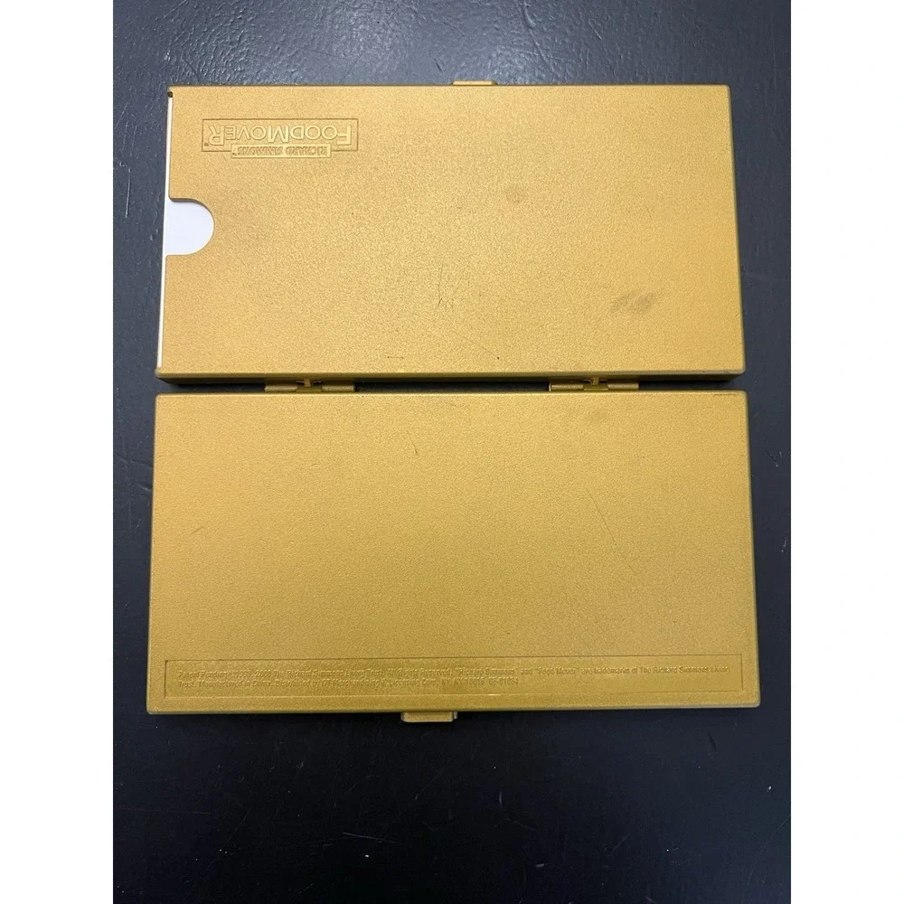 Richard Simmons Food Mover Gold 1400 & 1600 Calories 1998 Vintage‎ Food Tracker